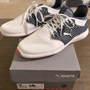 Puma IGNITE PWRADAPT Caged Waterproof Golf Shoes